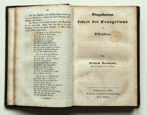 antiquarisches Buch – Reinhold Vormbaum – David Brainerd, der Apostel der Indianer und drei weitere Biographien zur evangelischen Missionsgeschichte.