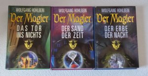 3 x Der Magier : - Der Sand der Zeit + Das Tor ins Nichts + Der Erbe der Nacht