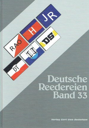 Deutsche Reedereien Band 33.