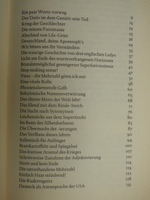 gebrauchtes Buch – Bastian Sick – Der Dativ ist dem Genitiv sein Tod - Ein Wegweiser durch den Irrgarten der deutschen Sprache