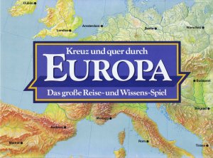 gebrauchtes Spiel – Kreuz und quer durch Europa - Das große Reise- und Wissens-Spiel