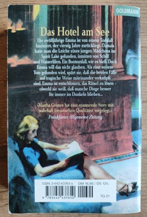 gebrauchtes Buch – Martha Grimes – Das Hotel am See