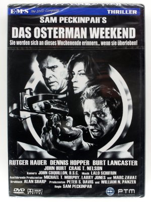 neuer Film – Sam Peckinpah – Das Osterman Weekend - Robert Ludlum - Thriller- Rutger Hauer, Dennis Hopper, Burt Lancaster, John Hurt, Sam Peckinpah