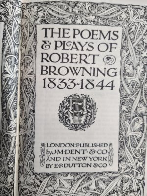 The Poems & Plays of Robert Browning Vol 1 & 2