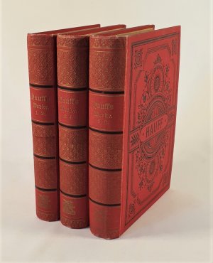 antiquarisches Buch – Wilhelm Hauff – Sämtliche Werke in 6 Bänden (in 3 Büchern)