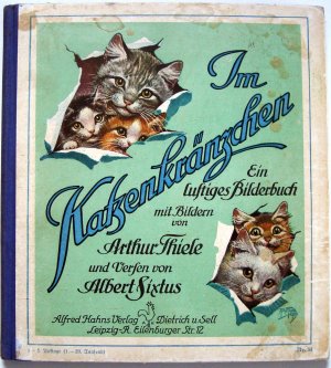 Im Katzenkränzchen, Ein lustiges Bilderbuch, EA
