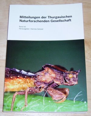 Mitteilungen der Thurgauischen Naturforschenden Gesellschaft Band 65.