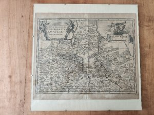 Karte der Niederlausitz bis Oberlausitz Original 1714 von J. L. Blanck Marchionatus Lusatiae Inferioris Mappa Geographica . oben links Titelkartusche […]