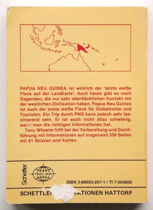 gebrauchtes Buch – Toni Wheeler – Papua Neu Guinea Schettler Travel Infos Band 7