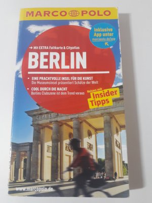 gebrauchtes Buch – Christine Berger – MARCO POLO Reiseführer Berlin - Reisen mit Insider-Tipps. Mit EXTRA Faltkarte & Cityatlas