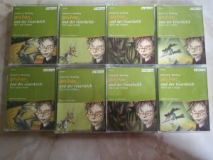 gebrauchtes Hörbuch – Joanne K. Rowling – Harry Potter und der Feuerkelch - Teil 1 ( 4 Kassetten )