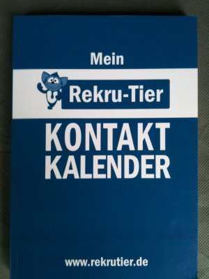 gebrauchtes Buch – Massenbach, Rainer von / Schlosser – Mein Rekru-Tier Kontaktkalender