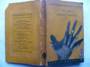 gebrauchtes Buch – Gaston Leroux – Das geheimnisvolle Zimmer. Roman.