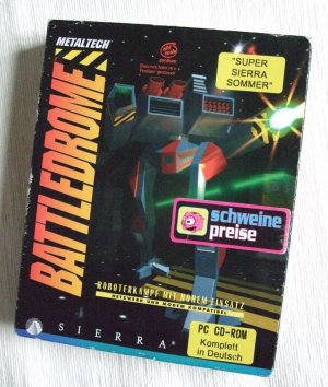 gebrauchtes Spiel – Battledrome Metaltech. Big Box mit Handbuch und OVP