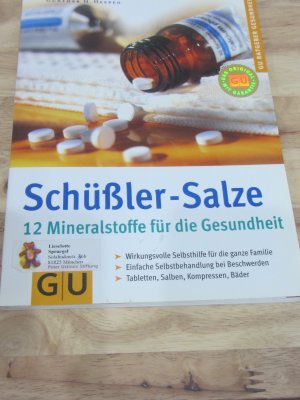 gebrauchtes Buch – Heepen, Günther H. – Schüssler-Salze 12 Mineralstoffe für die Gesundheit