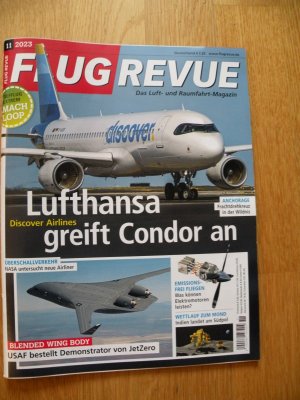 gebrauchtes Buch – FLUG REVUE, Das Luft- und Raumfahrt-Magazin, November 2023