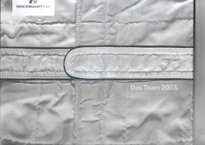 gebrauchtes Buch – BMW Williams F1 – BMW Williams F1 Team Das Team 2003