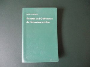 Einheiten und Grössenarten der Naturwissenschaften