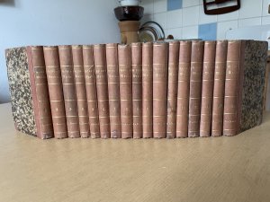 antiquarisches Buch – Heinrich Heine – Heinrich Heine s sämmtliche Werke. - Rechtmäßige Original-Ausgabe in 17 v. 18 Bänden (1861-1863, Ausgabe Alfred v. Vivenot)