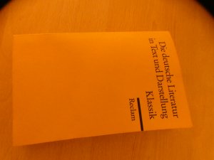 gebrauchtes Buch – Gabriele Wirsich-Irwin – Die deutsche Literatur. Ein Abriss in Text und Darstellung - Klassik