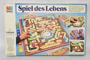 gebrauchtes Spiel – Spiel des Lebens Ausgabe in hellblau