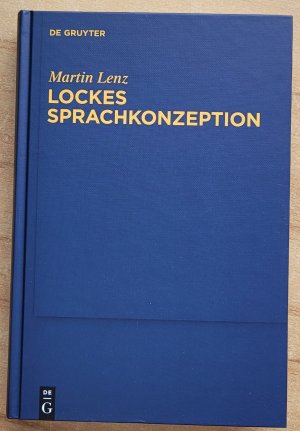 gebrauchtes Buch – Martin Lenz – Lockes Sprachkonzeption