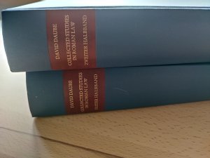 Collected Studies in Roman Law, 2 Bde.