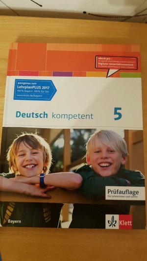 gebrauchtes Buch – Deutsch kompetent 5. Ausgabe Bayern - Schulbuch mit Onlineangebot Klasse 5 - Prüfauflage!