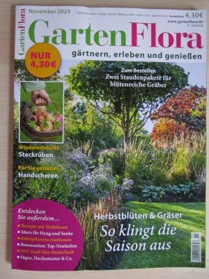 gebrauchtes Buch – Garten Flora November 2023