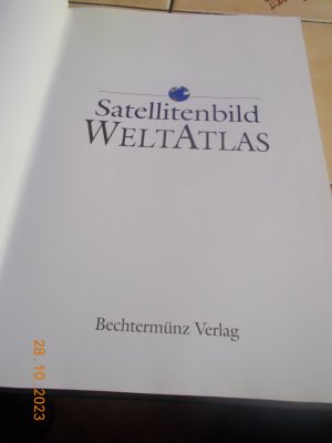 gebrauchtes Buch – Emery Miller – Satellitenbild Weltatlas-Neueste Kartographie aus dem All