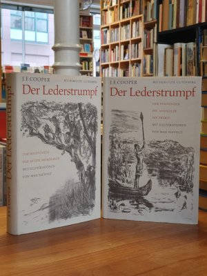 Der Lederstrumpf - [in zwei Bänden] (= alles),, aus dem Amerikanischen von Christian August Fischer