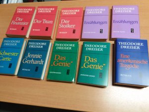 10 Bände. Gesammelte Werke in Einzelausgaben / Werkausgabe in dieser Reihe komplett / vollständig. Dabei: Trilogie der Begierde: Band 1: Der Finanzier […]