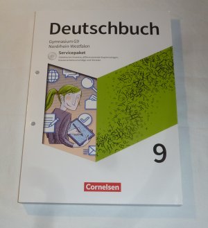 Deutschbuch Gymnasium Nordrhein-Westfalen - Neue Ausgabe · 9. Schuljahr Servicepaket mit CD-Extra Handreichungen, Kopiervorlagen, Klassenarbeiten