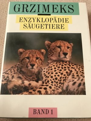 Grzimeks Enzyklopädie Säugetiere Band 1–10