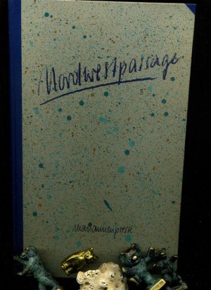 Nordwestpassage. Ein Poem. Steglitz. Holzstiche von Klaus Büscher. 29. Veröffentlichung der Edition Mariannenpresse. Hrsg. von der Neuen Gesellschaft […]