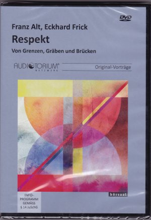 Respekt - Von Grenzen, Gräben und Brücken (Auditorium Netzwerk - Original-Vorträge) DVD