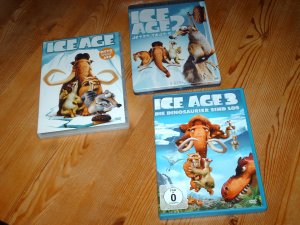 gebrauchter Film – Chris Wedge – Ice Age, Teil 1 - 3 ( Teil 2 als Special Edition, Steelbook - 2 DVD in Metallbox  )