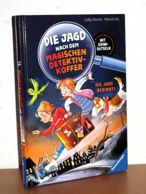 gebrauchtes Buch – Cally Stronk – Die Jagd nach dem magischen Detektivkoffer - Band 1:  Die Jagd beginnt! - Mit Illustrationen von Patrick Fix - Exklusive Ausgabe für die Stiftung Lesen