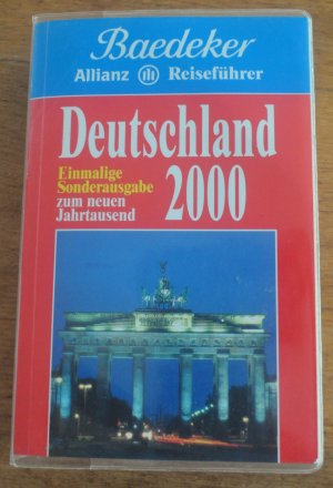 gebrauchtes Buch – Deutschland 2000 Mit Faltkarte