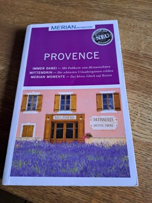 gebrauchtes Buch – Ralf Nestmeyer – MERIAN momente Reiseführer Provence - Mit Extra-Karte zum Herausnehmen