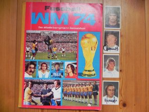 Fussball WM 74 ***SIGNIERT + KOMPLETT MIT SIEGERBILDERN***