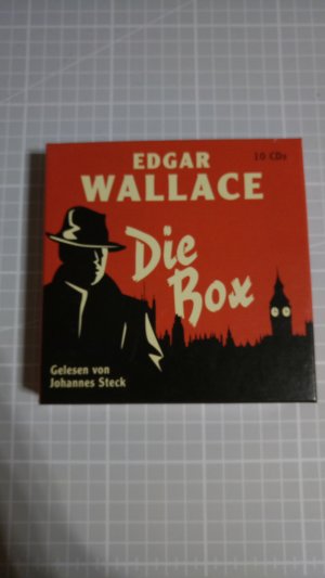 Edgar Wallace: Die Box (Der unheimliche Mönch, Die blaue Hand, Das Geheimnis der gelben Narzissen, Der rote Kreis, Die Gräfin von Ascot