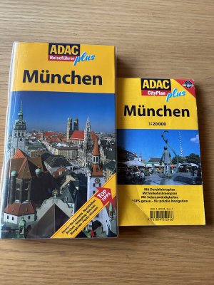 gebrauchtes Buch – Lillian Schacherl und Josef H Biller – ADAC Reiseführer Plus München + Cityplan