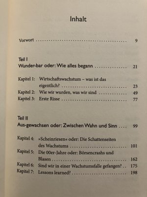 gebrauchtes Buch – Ax, Christine; Hinterberger – Wachstumswahn - Was uns in die Krise führt - und wie wir wieder herauskommen