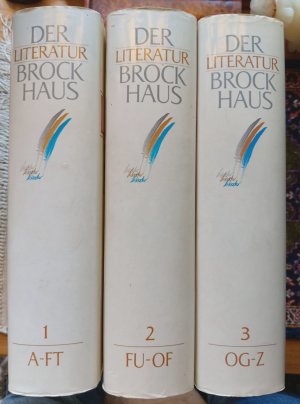 Der Literatur-Brockhaus - Komplettausgabe in 3 Bänden