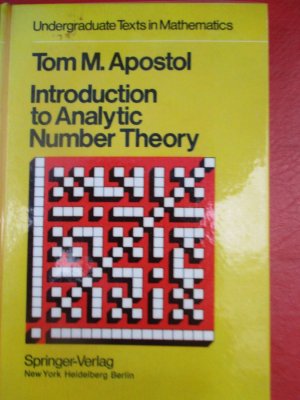 gebrauchtes Buch – Apostol, Tom Mike – Introduction to Analytic Number Theory