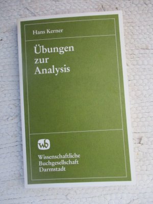 Übungen zur Analysis