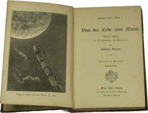 Von der Erde zum Mond. Direkte Fahrt in 97 Stunden 20 Minuten.