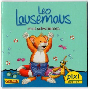 gebrauchtes Buch – Leo Lausemaus lernt schwimmen - Pixi Serie 219 Nr. 1985