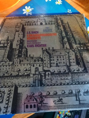 gebrauchter Tonträger – Karl Richter Bach 6 Brandenburgische konzerte